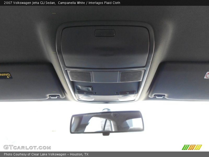 Campanella White / Interlagos Plaid Cloth 2007 Volkswagen Jetta GLI Sedan
