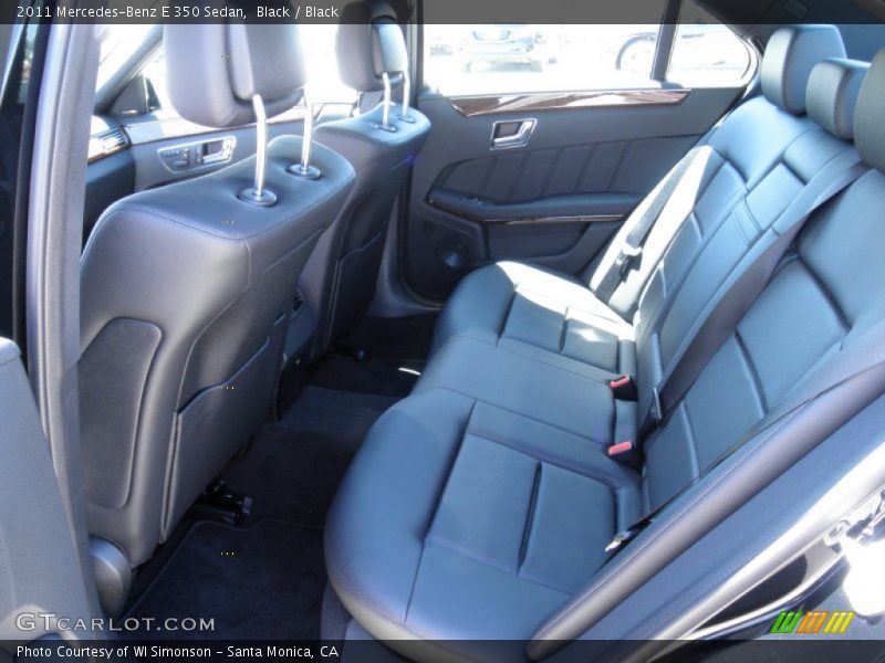 Black / Black 2011 Mercedes-Benz E 350 Sedan