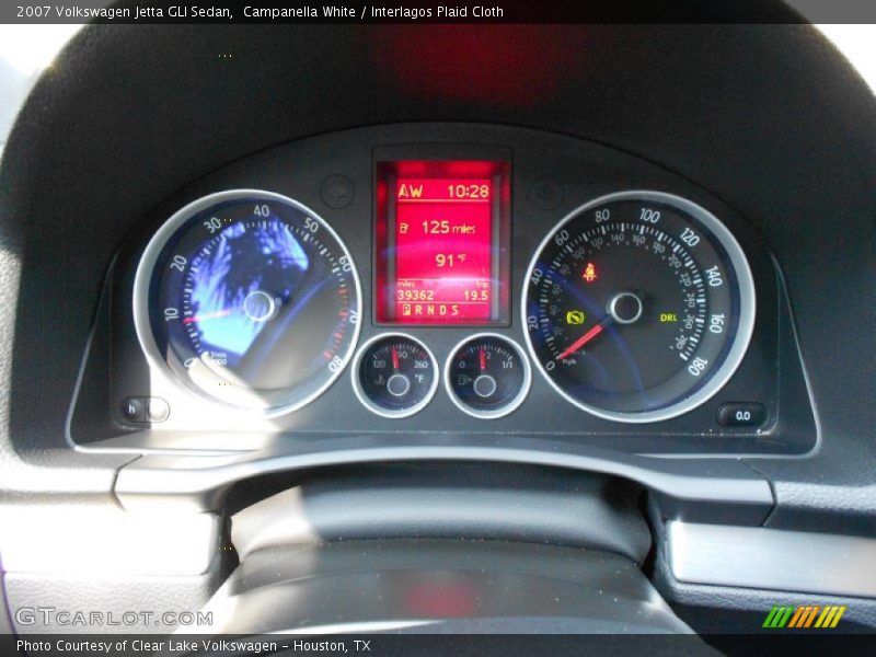  2007 Jetta GLI Sedan GLI Sedan Gauges