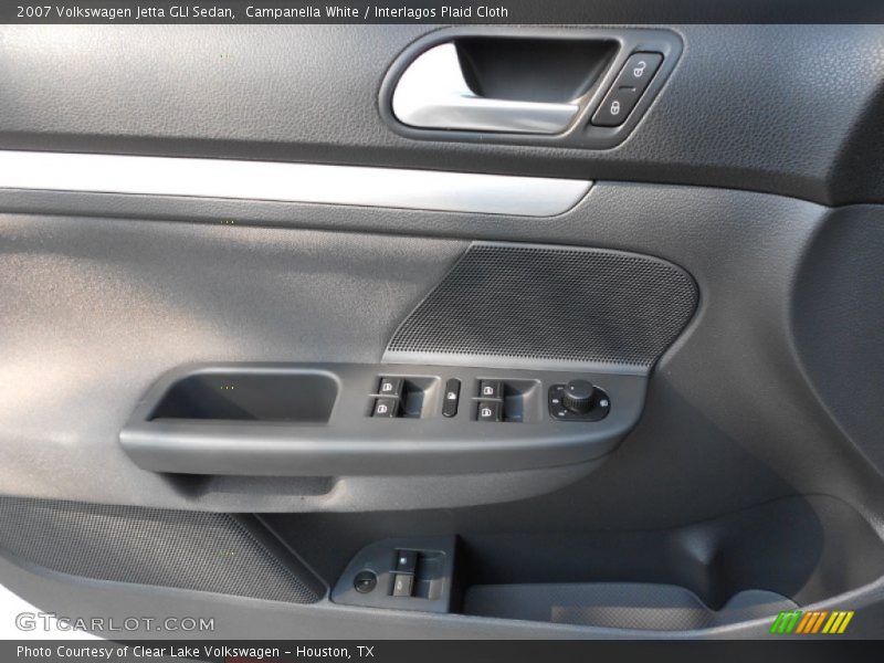 Campanella White / Interlagos Plaid Cloth 2007 Volkswagen Jetta GLI Sedan