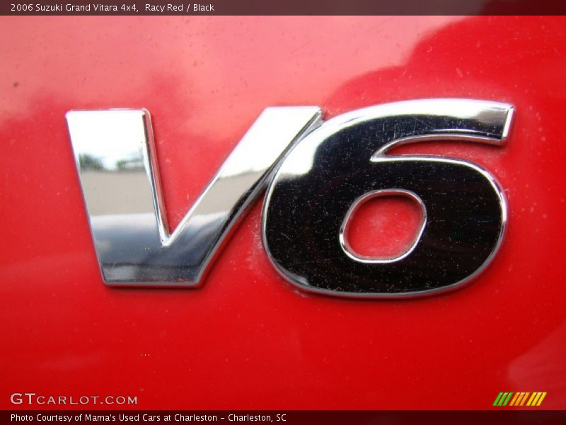 Racy Red / Black 2006 Suzuki Grand Vitara 4x4