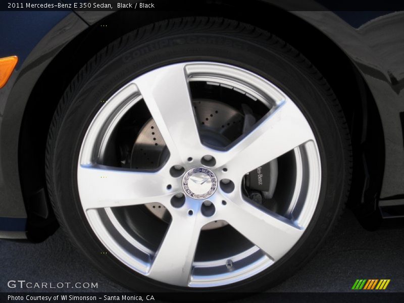 Black / Black 2011 Mercedes-Benz E 350 Sedan
