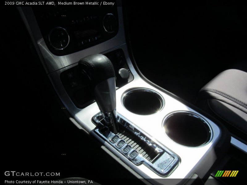 Medium Brown Metallic / Ebony 2009 GMC Acadia SLT AWD
