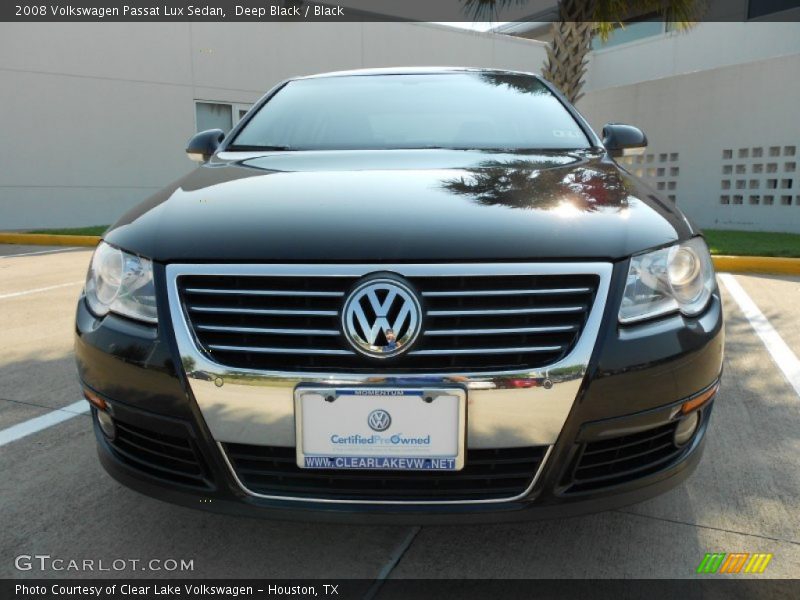 Deep Black / Black 2008 Volkswagen Passat Lux Sedan