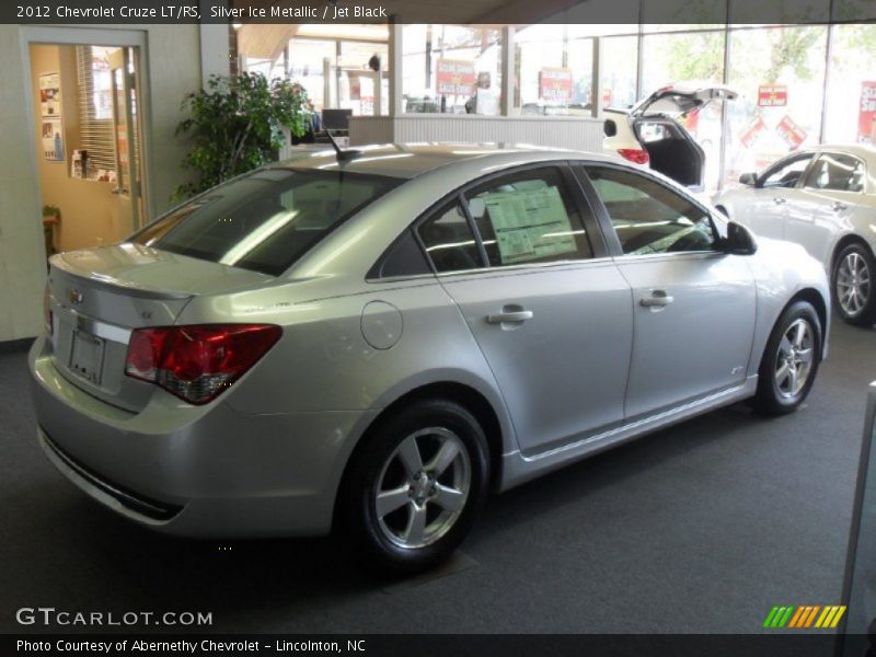 Silver Ice Metallic / Jet Black 2012 Chevrolet Cruze LT/RS