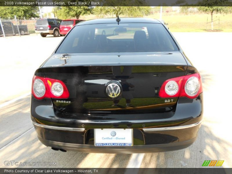 Deep Black / Black 2008 Volkswagen Passat Lux Sedan