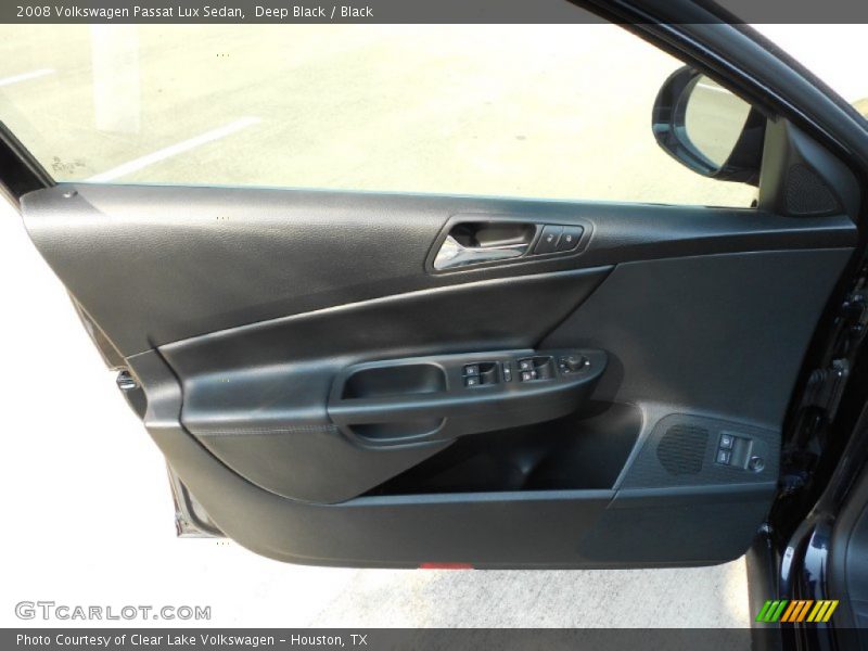Deep Black / Black 2008 Volkswagen Passat Lux Sedan