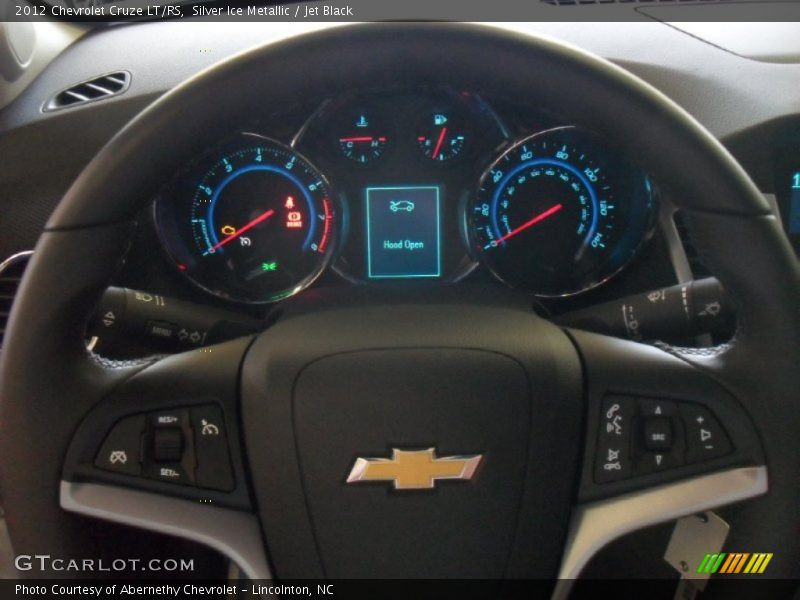 Silver Ice Metallic / Jet Black 2012 Chevrolet Cruze LT/RS