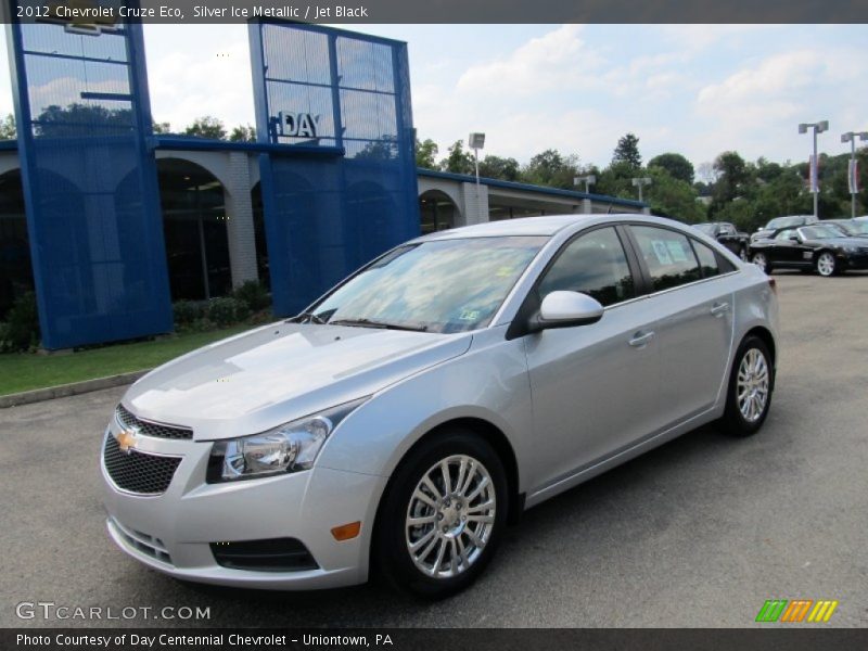Silver Ice Metallic / Jet Black 2012 Chevrolet Cruze Eco