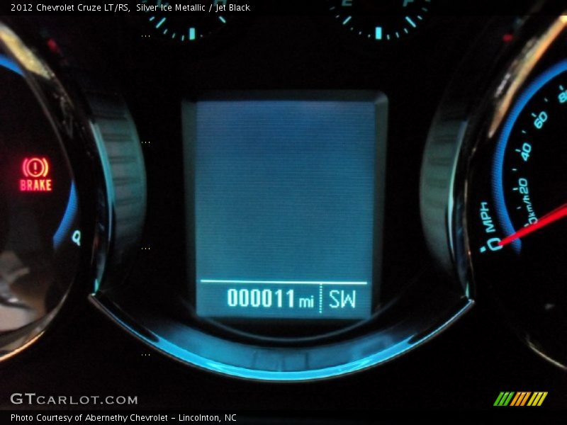 Silver Ice Metallic / Jet Black 2012 Chevrolet Cruze LT/RS