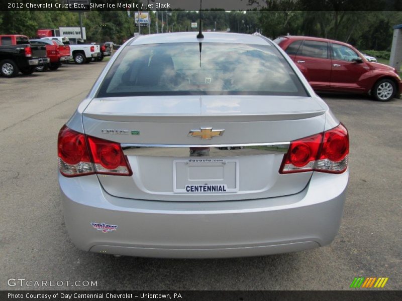 Silver Ice Metallic / Jet Black 2012 Chevrolet Cruze Eco