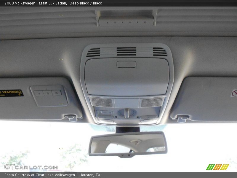 Deep Black / Black 2008 Volkswagen Passat Lux Sedan