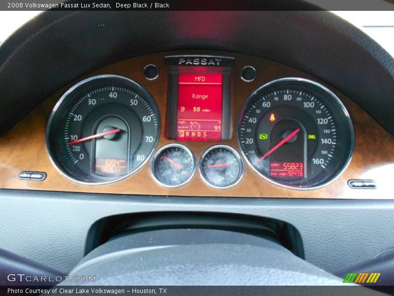 Deep Black / Black 2008 Volkswagen Passat Lux Sedan
