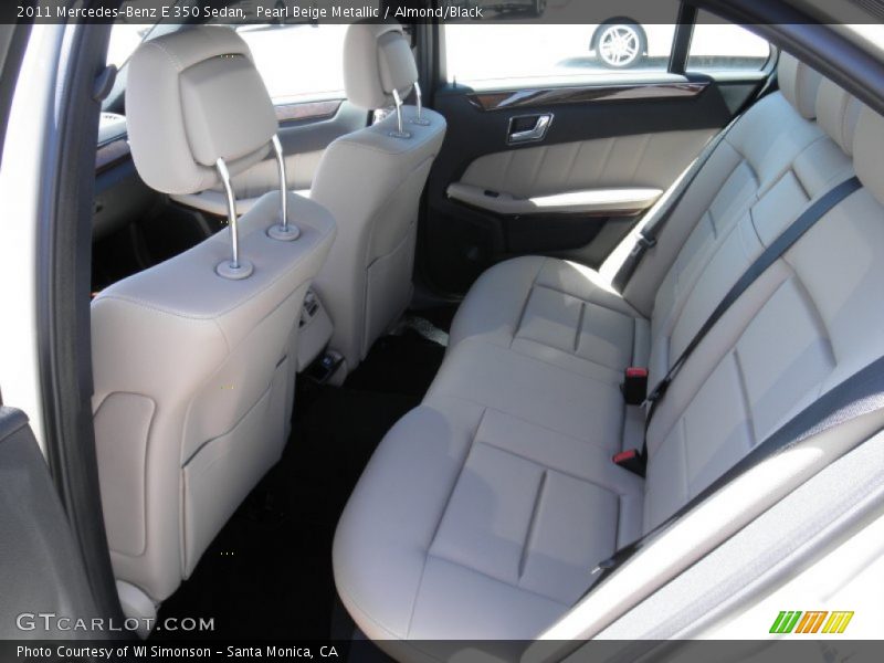 Pearl Beige Metallic / Almond/Black 2011 Mercedes-Benz E 350 Sedan