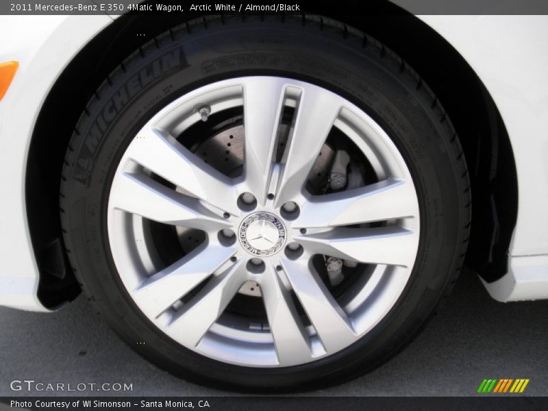 Arctic White / Almond/Black 2011 Mercedes-Benz E 350 4Matic Wagon