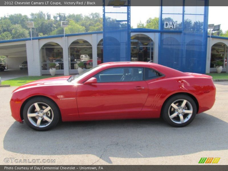 Victory Red / Black 2012 Chevrolet Camaro LT Coupe