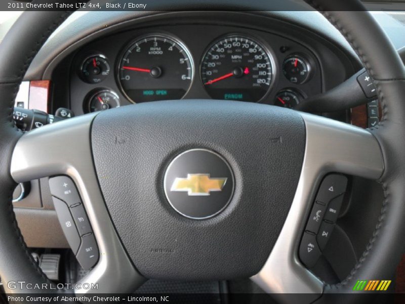 Black / Ebony 2011 Chevrolet Tahoe LTZ 4x4