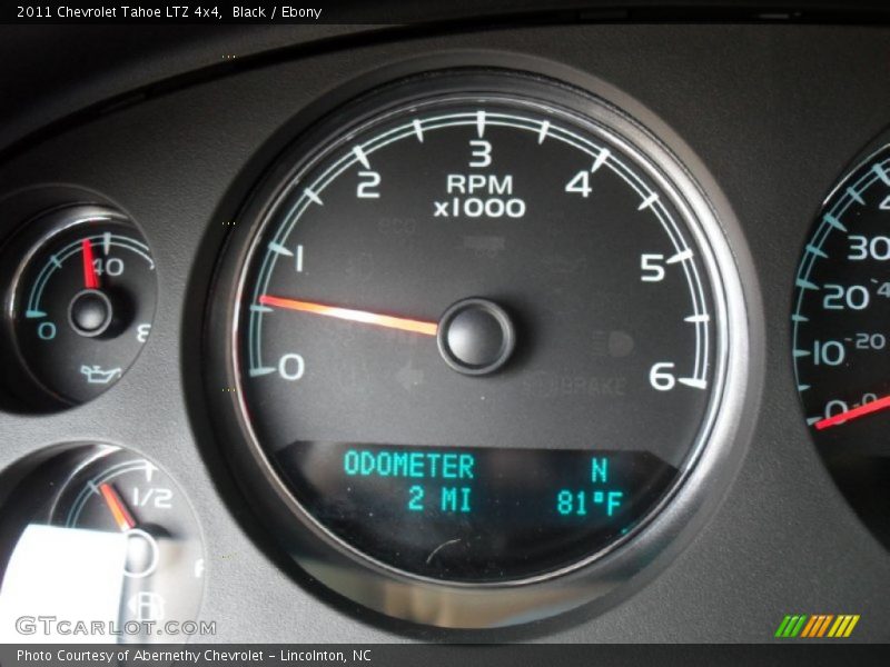 Black / Ebony 2011 Chevrolet Tahoe LTZ 4x4
