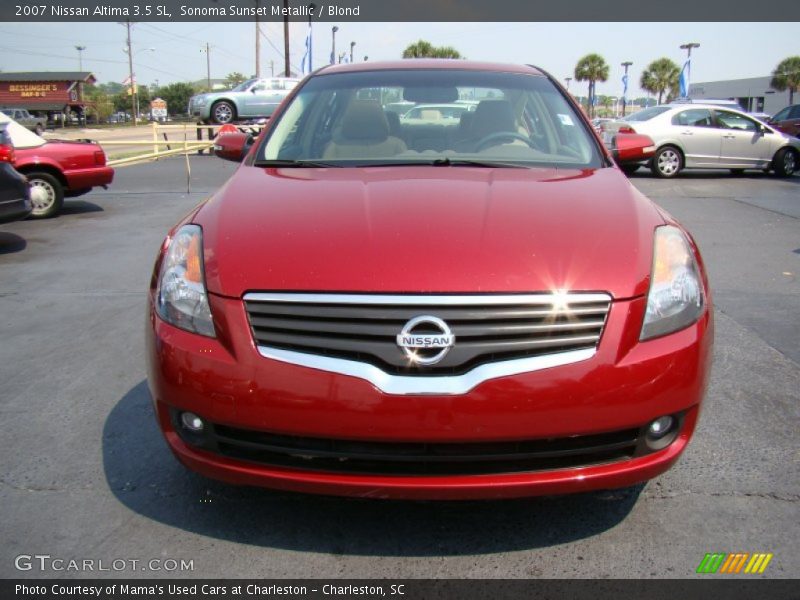 Sonoma Sunset Metallic / Blond 2007 Nissan Altima 3.5 SL