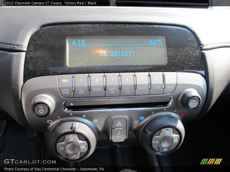 Audio System of 2012 Camaro LT Coupe