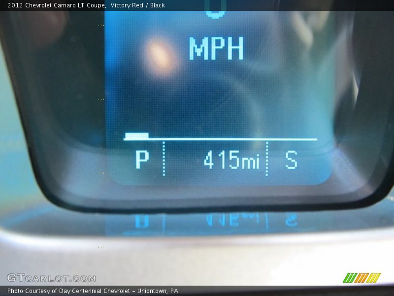 Victory Red / Black 2012 Chevrolet Camaro LT Coupe