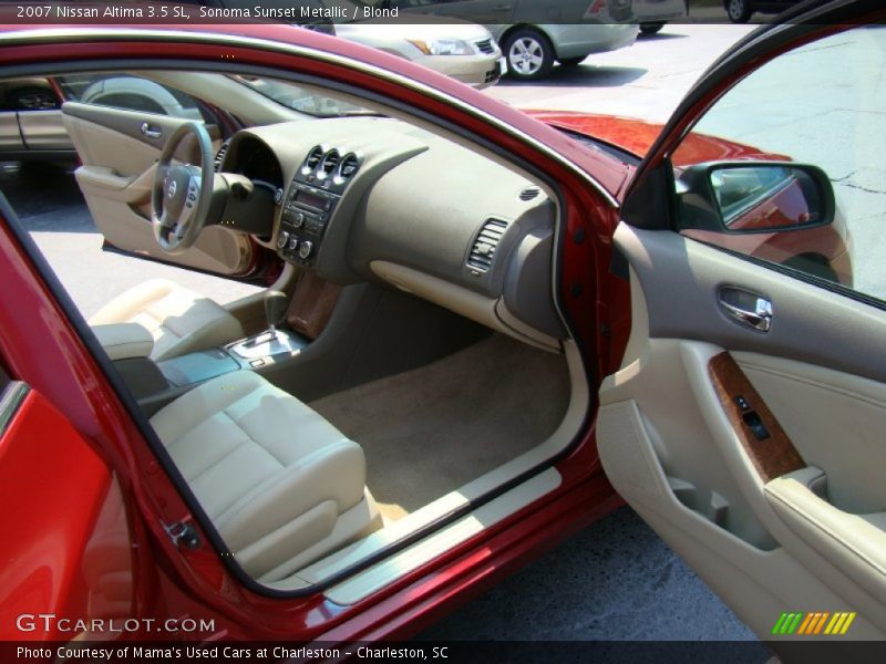Sonoma Sunset Metallic / Blond 2007 Nissan Altima 3.5 SL