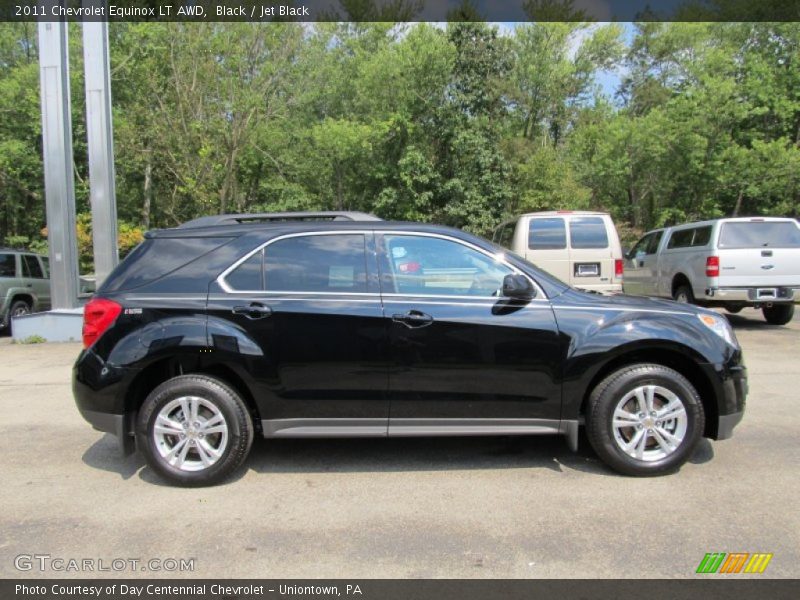 Black / Jet Black 2011 Chevrolet Equinox LT AWD
