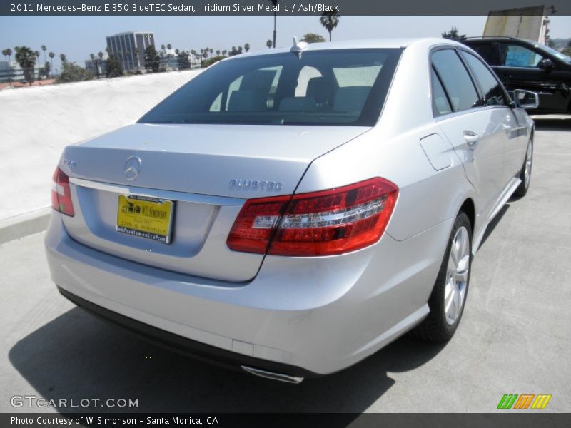 Iridium Silver Metallic / Ash/Black 2011 Mercedes-Benz E 350 BlueTEC Sedan
