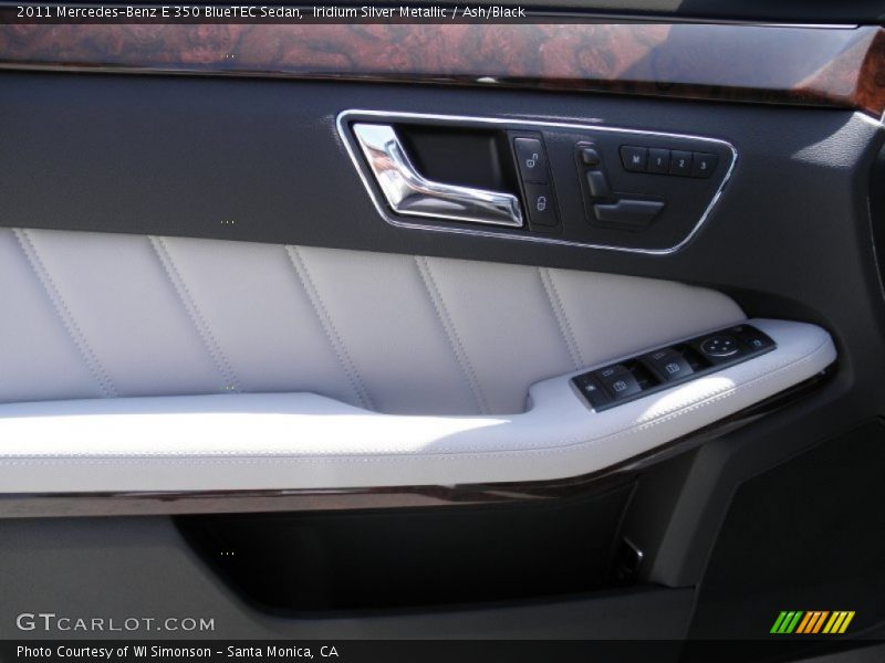 Iridium Silver Metallic / Ash/Black 2011 Mercedes-Benz E 350 BlueTEC Sedan