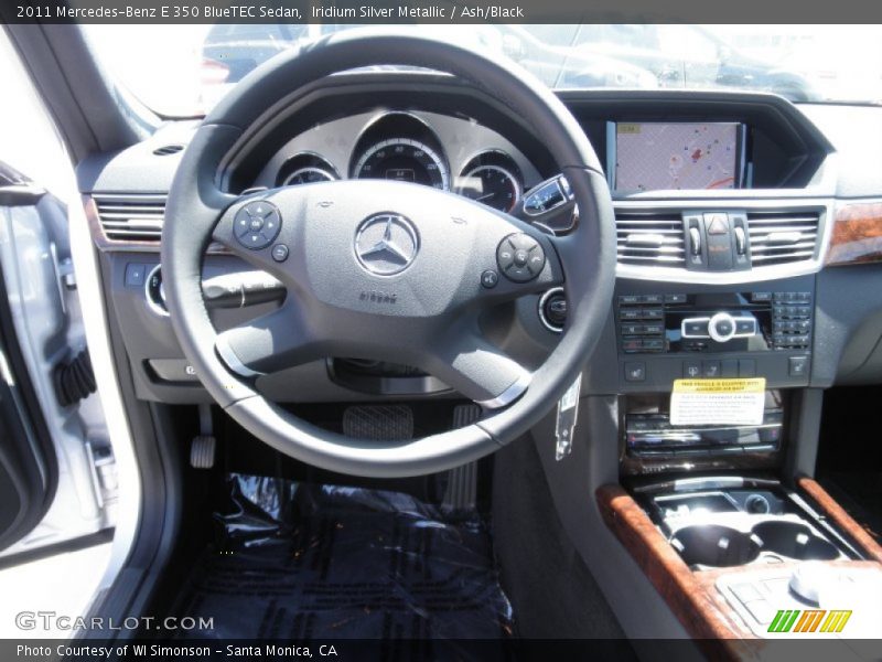 Iridium Silver Metallic / Ash/Black 2011 Mercedes-Benz E 350 BlueTEC Sedan