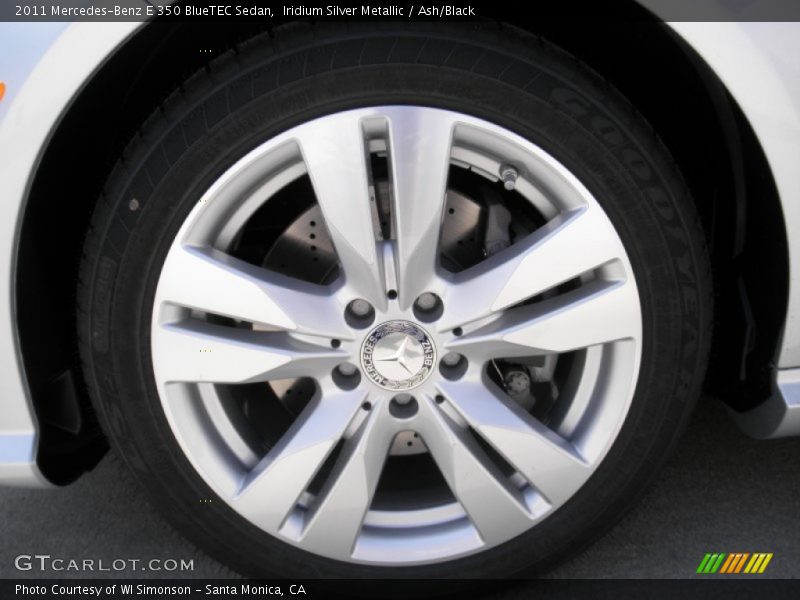 Iridium Silver Metallic / Ash/Black 2011 Mercedes-Benz E 350 BlueTEC Sedan
