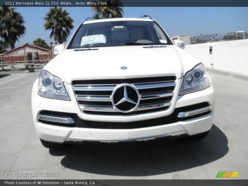 Arctic White / Ash 2011 Mercedes-Benz GL 550 4Matic