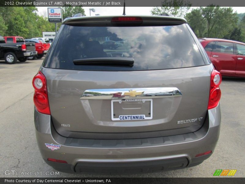 Mocha Steel Metallic / Jet Black 2012 Chevrolet Equinox LT AWD
