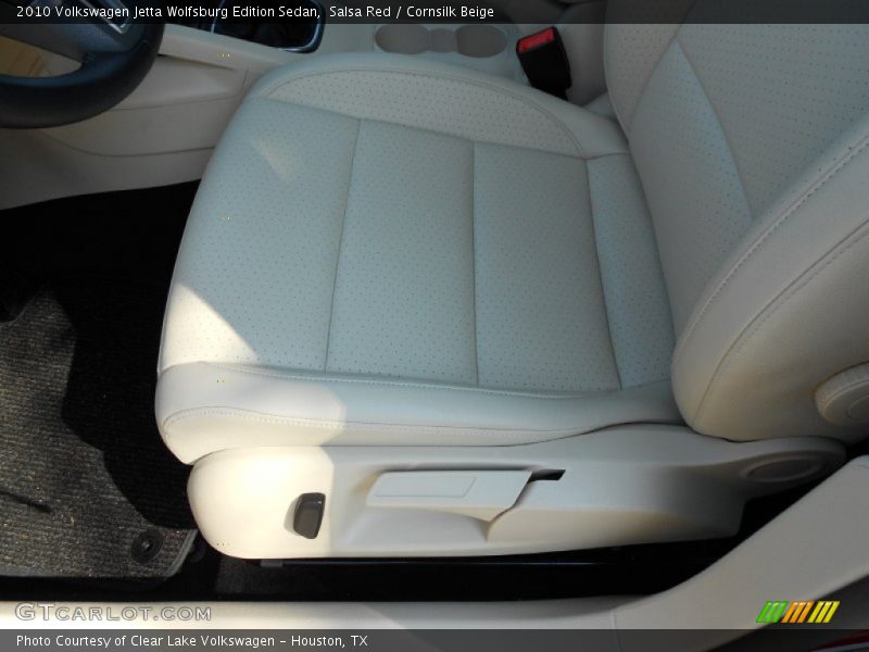 Salsa Red / Cornsilk Beige 2010 Volkswagen Jetta Wolfsburg Edition Sedan