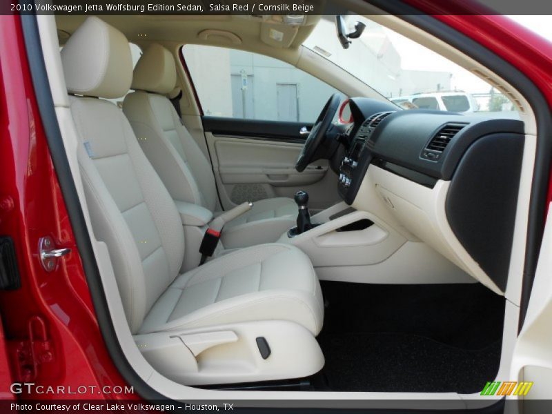  2010 Jetta Wolfsburg Edition Sedan Cornsilk Beige Interior