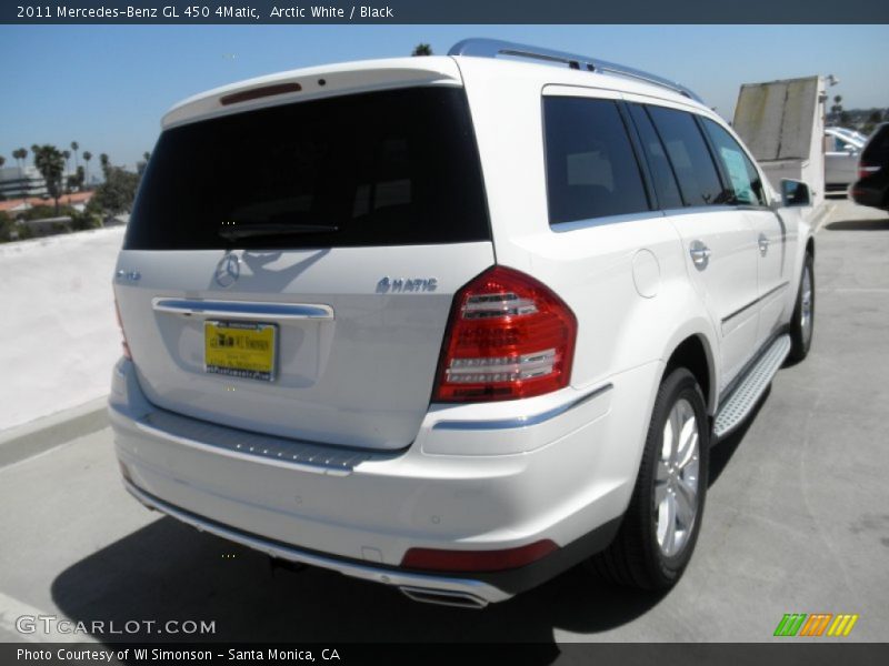 Arctic White / Black 2011 Mercedes-Benz GL 450 4Matic