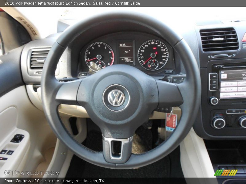  2010 Jetta Wolfsburg Edition Sedan Steering Wheel