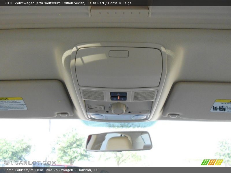 Salsa Red / Cornsilk Beige 2010 Volkswagen Jetta Wolfsburg Edition Sedan