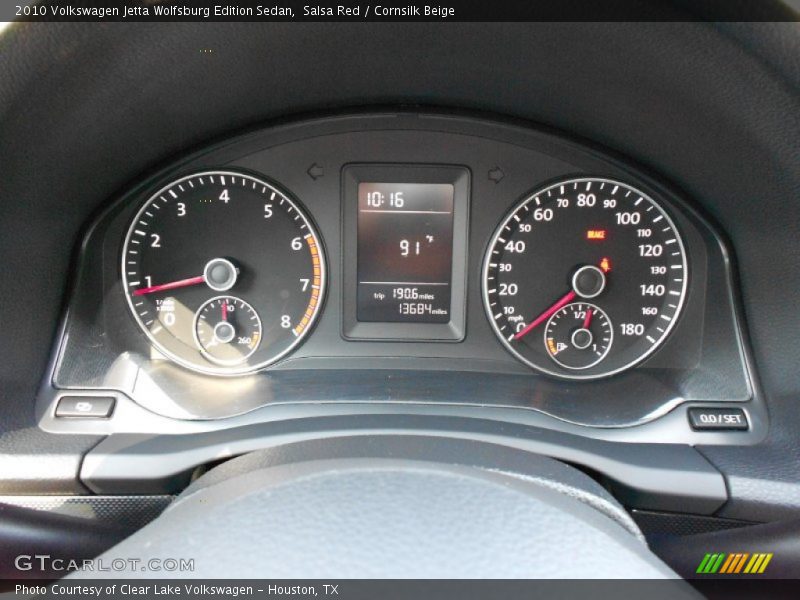  2010 Jetta Wolfsburg Edition Sedan Wolfsburg Edition Sedan Gauges