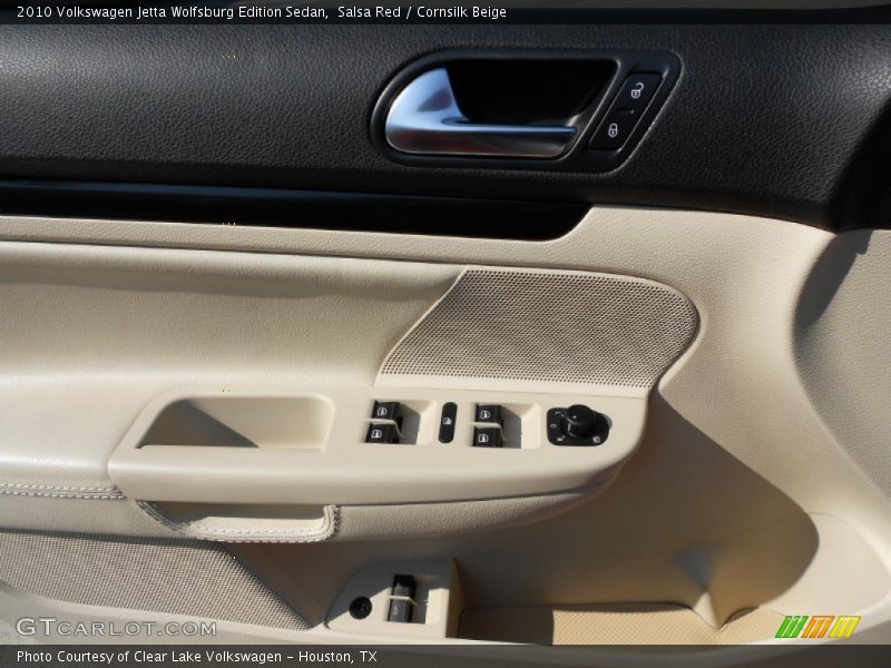 Salsa Red / Cornsilk Beige 2010 Volkswagen Jetta Wolfsburg Edition Sedan