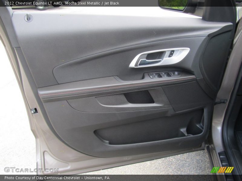Mocha Steel Metallic / Jet Black 2012 Chevrolet Equinox LT AWD