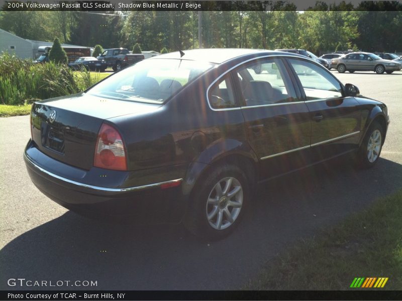Shadow Blue Metallic / Beige 2004 Volkswagen Passat GLS Sedan