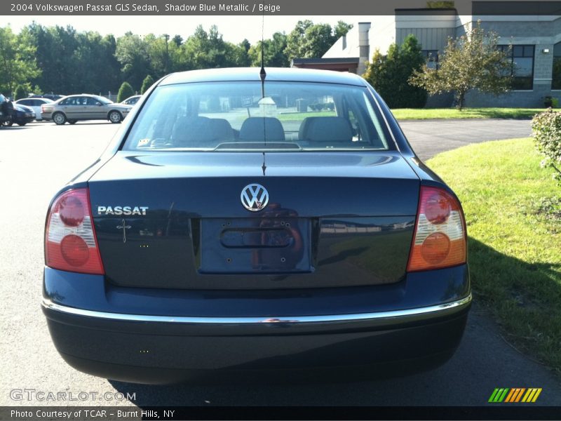 Shadow Blue Metallic / Beige 2004 Volkswagen Passat GLS Sedan