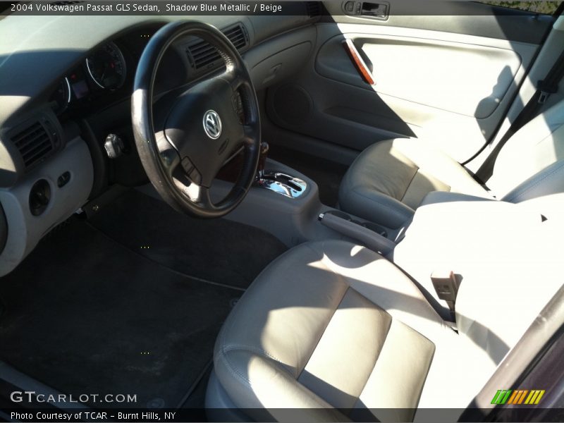 Shadow Blue Metallic / Beige 2004 Volkswagen Passat GLS Sedan