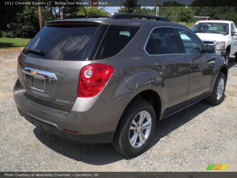 Mocha Steel Metallic / Jet Black 2012 Chevrolet Equinox LT