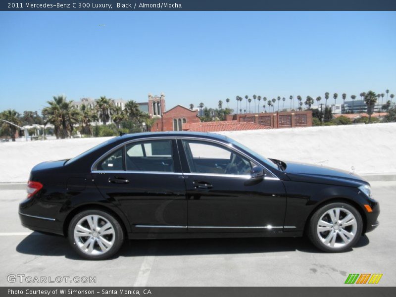 Black / Almond/Mocha 2011 Mercedes-Benz C 300 Luxury