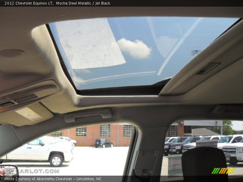 Sunroof of 2012 Equinox LT