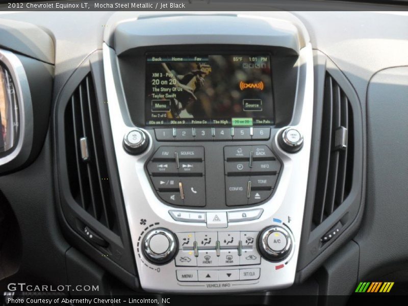 Controls of 2012 Equinox LT