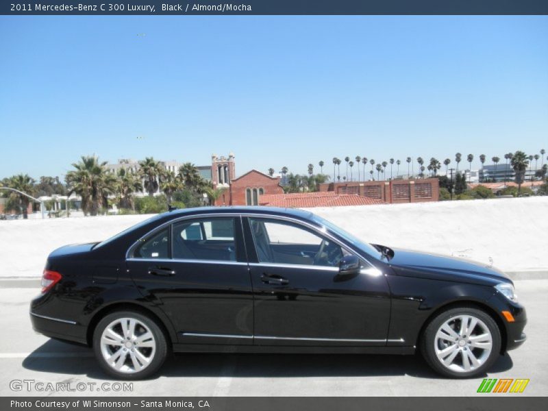 Black / Almond/Mocha 2011 Mercedes-Benz C 300 Luxury