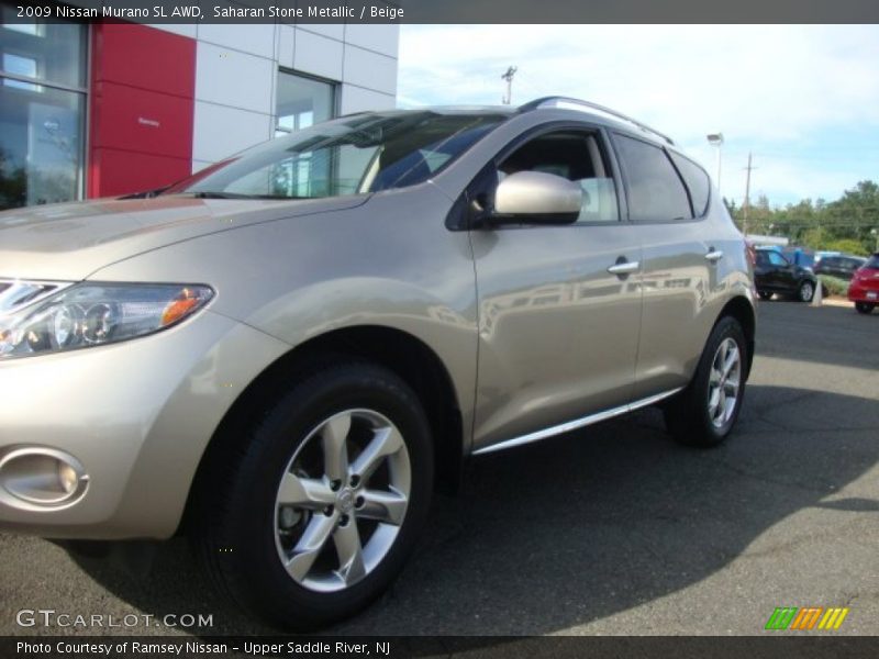Saharan Stone Metallic / Beige 2009 Nissan Murano SL AWD